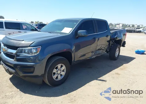 2020 Chevrolet Colorado 4Wd Short Box Wt из США, поврежденный, VIN 1GCGTBEN8L1154282